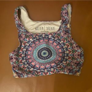 Wolven threads xs bra top
